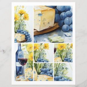 Vin Fromage Bleu Raisins 1 : 2 de 4