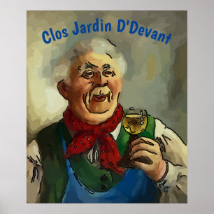 Vin, modifier le texte, Poster