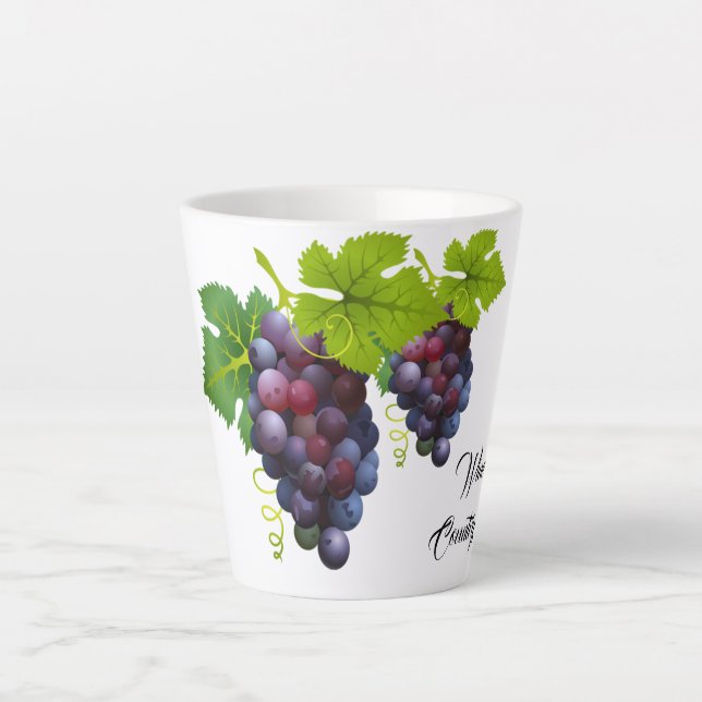 Vin Pays Latte Mug (Devant)
