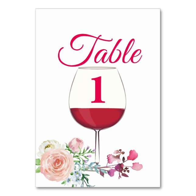 vin rouge, mariage, anniversaire, carte de table (Par défaut)