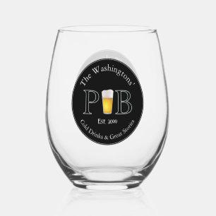 Vin Sans Pied Pub Moderne Classique Verre À Boire