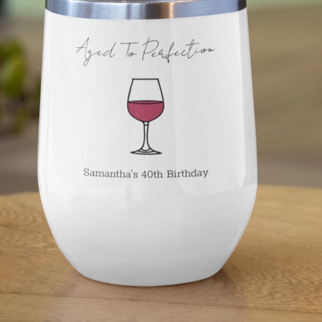 Vin Vieilli À La Perfection 40 Ans (Créateur téléchargé)
