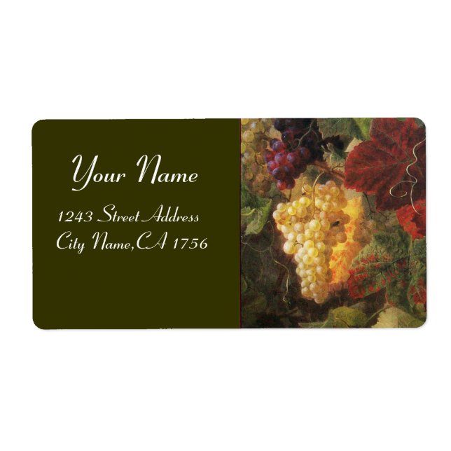 VIN VIGNOBLE VIN VIGNOBLE ÉTIQUETTES DE LA FÊTE DE (Devant)