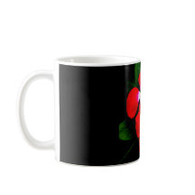 "VINCA ROUGE" 11 onces. TASSE DE CAFÉ