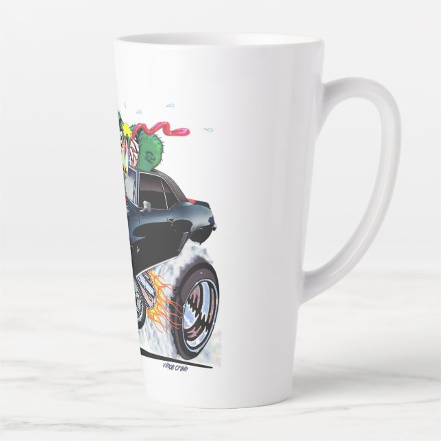 Vince Crains "Z RATED" 1969 Camaro Latte Mug (Droite)