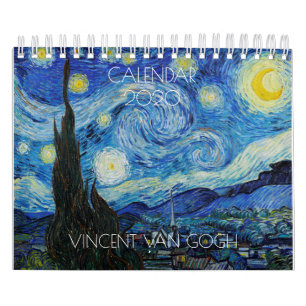 VINCENT VAN GOGH 2020 CALENDRIER