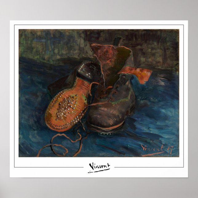 Vincent Van Gogh Affiche d'art de Zedign #23 (Devant)