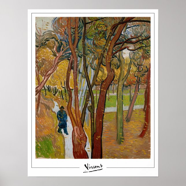 Vincent Van Gogh Affiche d'art de Zedign #2-2 (Devant)