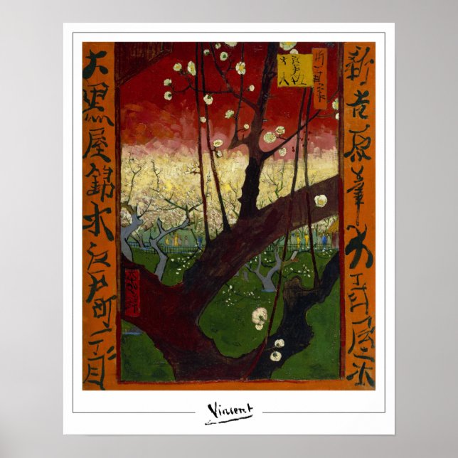 Vincent Van Gogh Affiche d'art de Zedign #43-3 (Devant)