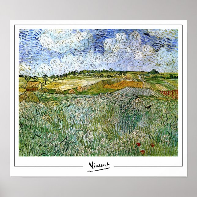 Vincent Van Gogh Affiche d'art de Zedign #531 (Devant)