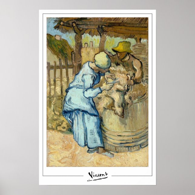 Vincent Van Gogh Affiche d'art de Zedign #54-2 (Devant)