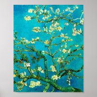 Vincent Van Gogh Almond Blossom Poster d'art