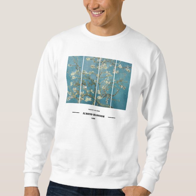 Vincent Van Gogh Almond blossom sweatshirt  (Devant)