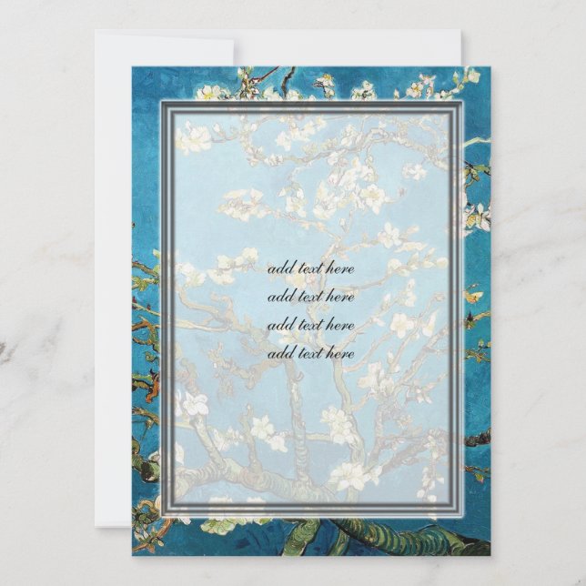 Vincent van Gogh, Arbre aux amandes en fleurs (Devant)