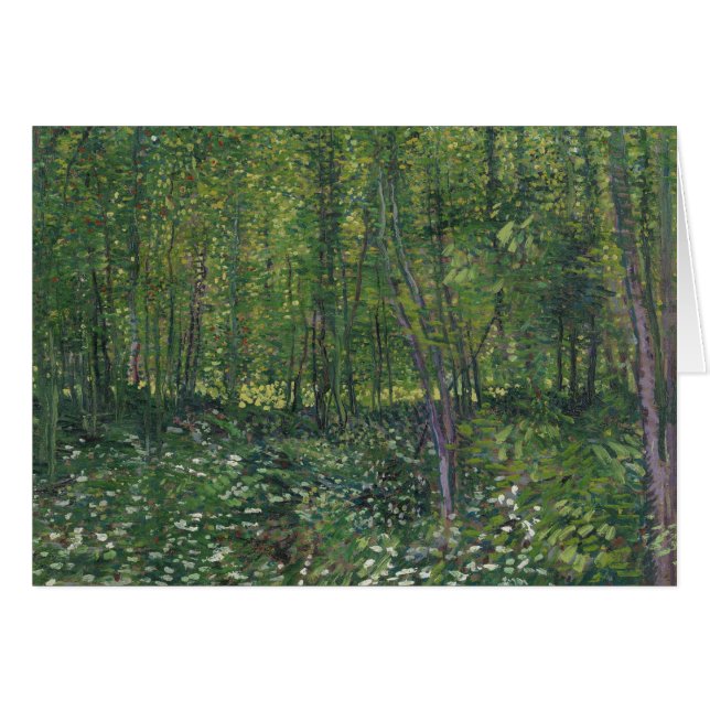 Vincent van Gogh - Arbres et sous-bois (Devant horizontal)