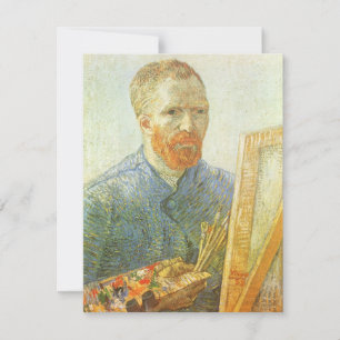 Vincent van Gogh - Autoportrait devant un chevalet