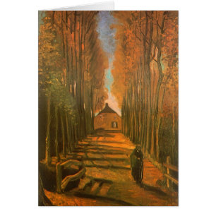 Vincent van Gogh - Avenue des peupliers à l'automn