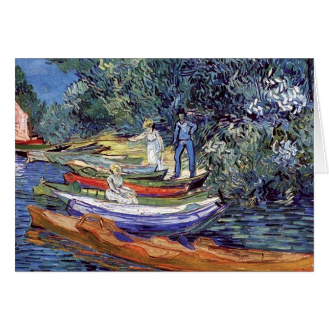 Vincent Van Gogh - Bateaux D'Aiguillage Sur Les Ba (Devant horizontal)