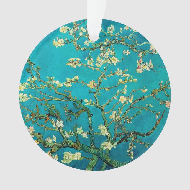 Vincent Van Gogh Blossoming Almond Tree Floral Art (devant)