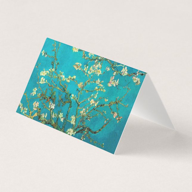 Vincent Van Gogh Blossoming Almond Tree Floral Art (Front)