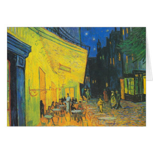 Vincent Van Gogh Café Terrasse en soirée