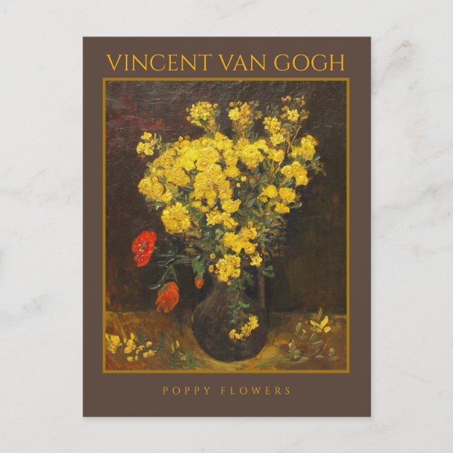 VINCENT VAN GOGH ... CARTE POSTALE (Devant)