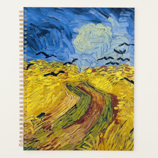 Vincent van Gogh - Champ de blé aux corbeaux (Devant)