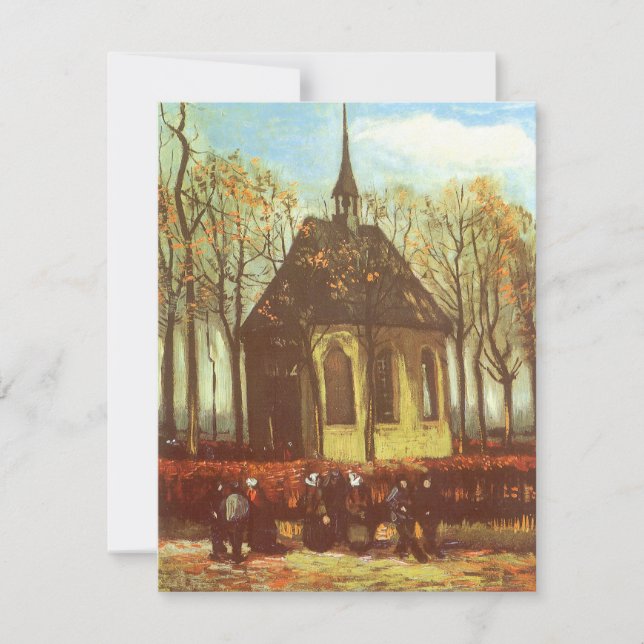 Vincent van Gogh - Chapelle à Nuenen, les paroissi (Devant)