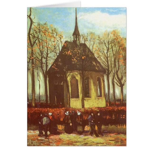 Vincent van Gogh - Chapelle à Nuenen, les paroissi (Devant)