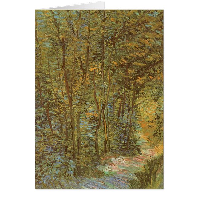 Vincent van Gogh - Chemin dans les bois (Devant)