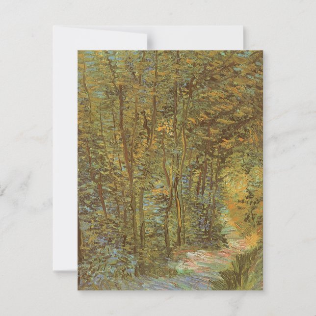 Vincent van Gogh - Chemin dans les Bois (Devant)