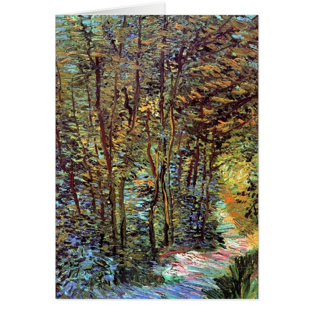 Vincent Van Gogh - Chemin Dans Les Bois Beaux-Arts (Devant)