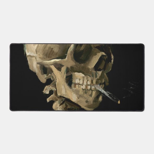 Vincent van Gogh - Crâne avec cigarette allumée (Recto)