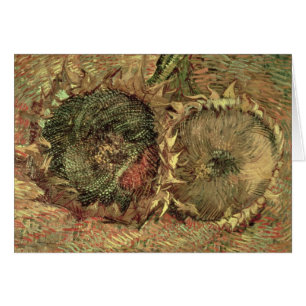 Vincent van Gogh deux tournesols coupés, 1887