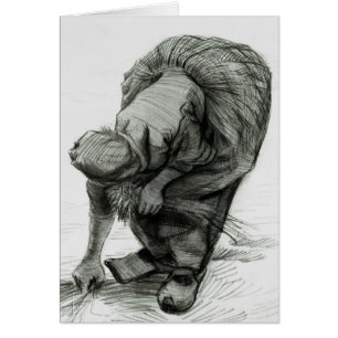 Vincent van Gogh   Femme paysanne Gleaning, 1885