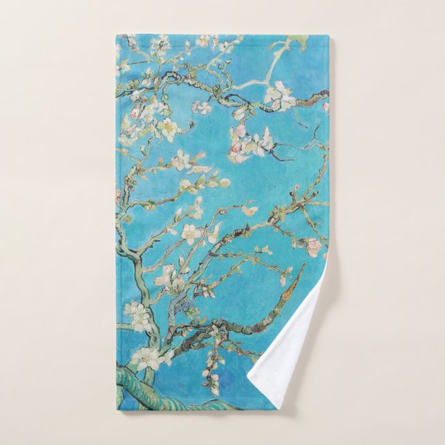Vincent van Gogh - Floraison des amandiers (Serviette à main)