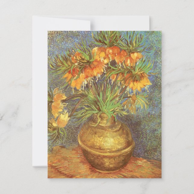 Vincent van Gogh - Fritillaires dans un vase de cu (Devant)