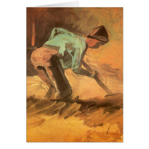 Vincent van Gogh - Homme se baissant avec un bâton