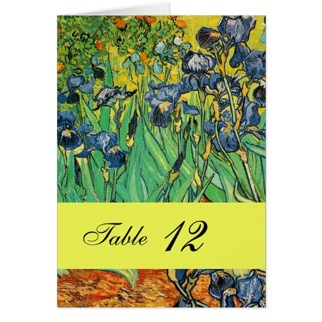 Vincent van Gogh,Iris (Devant)