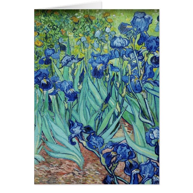 Vincent van Gogh Irises (Devant)