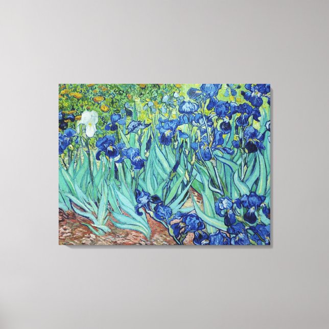 Vincent van Gogh, Irises. Impression vintage célèb (Recto)