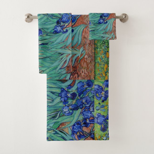 Vincent Van Gogh Irises Vibrant Flower Art (En situation)