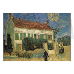 Vincent van Gogh - La maison blanche la nuit