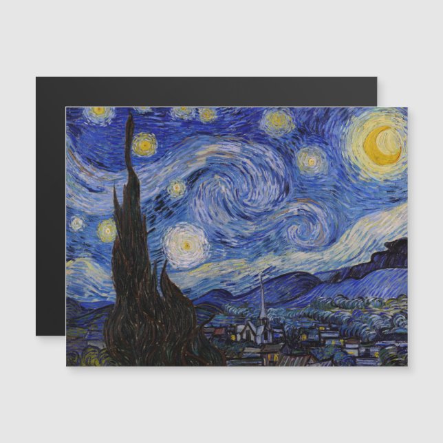 Vincent Van Gogh - La Nuit étoilée (Devant / Derrière)