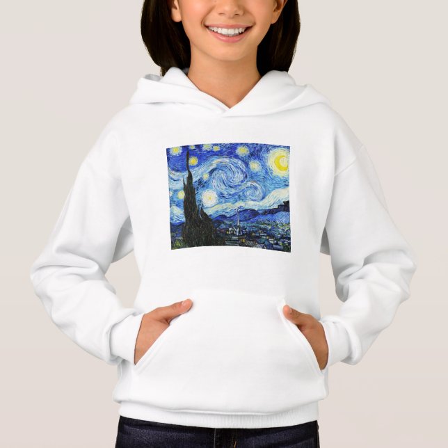Vincent Van Gogh, La Nuit étoilée peinture (Devant)