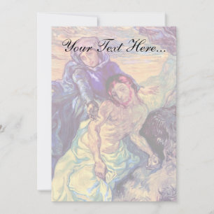 Vincent Van Gogh - La Pieta - Jésus & Vierge Marie