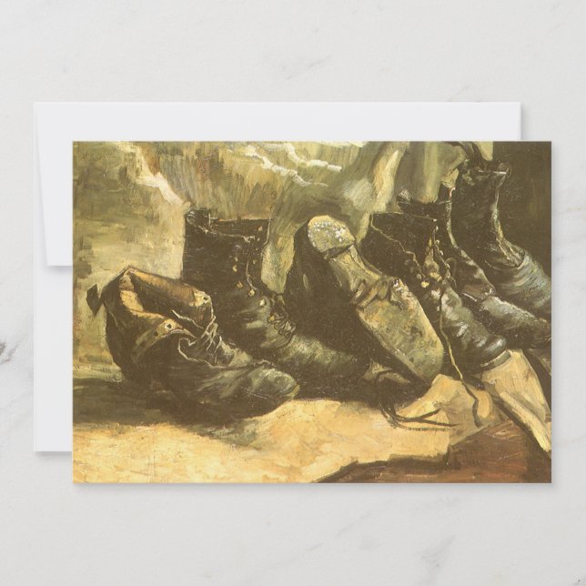 Vincent van Gogh - La vie morte Trois paires de ch (Devant)