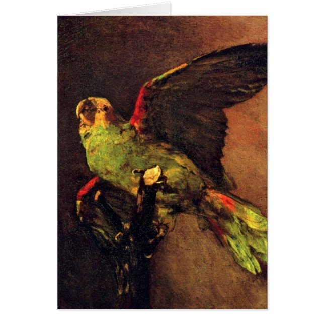 Vincent Van Gogh - L'amateur d'oiseaux Le Perroque (Devant)