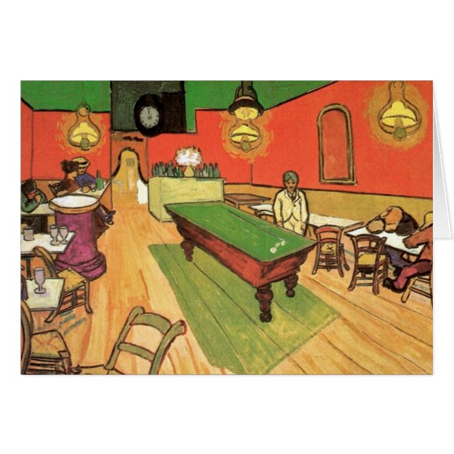 Vincent Van Gogh - Le Café de nuit à Arles (Devant horizontal)