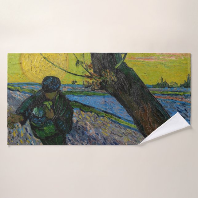 Vincent van Gogh - Le Semeur  (Serviette de bain)
